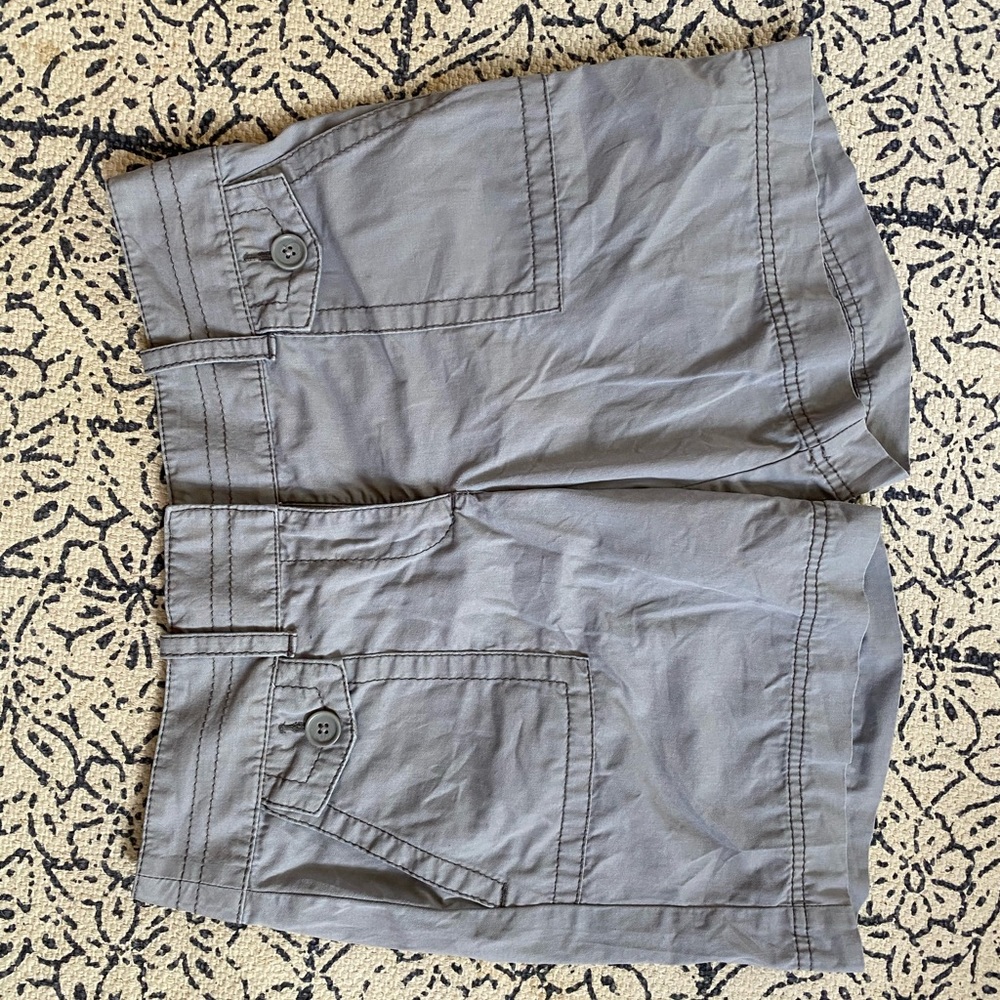 Gray Anne Taylor Loft Shorts